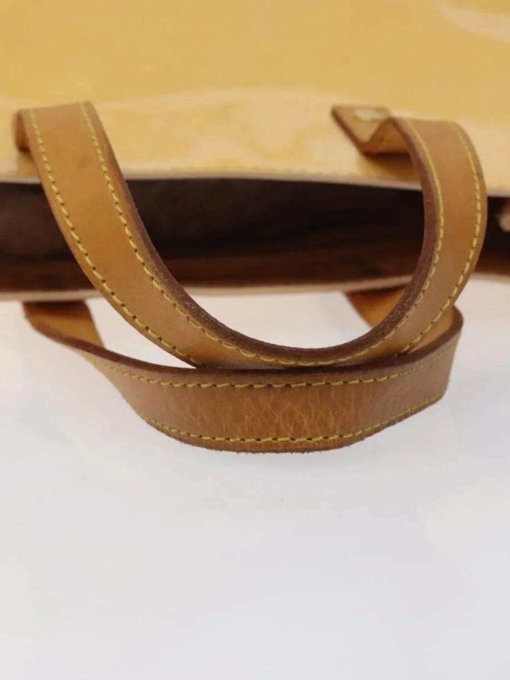 LOUIS VUITTON Monogram Vernis Reade PM Bag Marshmallow Pink M91306 Auth 116202 - Picture 8 of 16